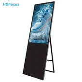 Færanlegur stafrænn veggspjald LCD Sigure Android söluturn